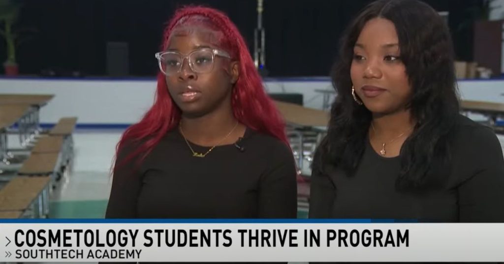 CBS 12: Southtech Academy grads blend beauty skills with career ambitions