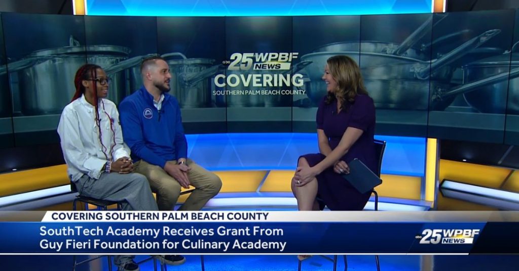 WPBF ABC 25 South Florida charter school receives grant from celebrity chef