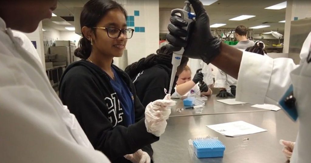 CBS 12 SouthTech Academy teacher planting seeds of success for students