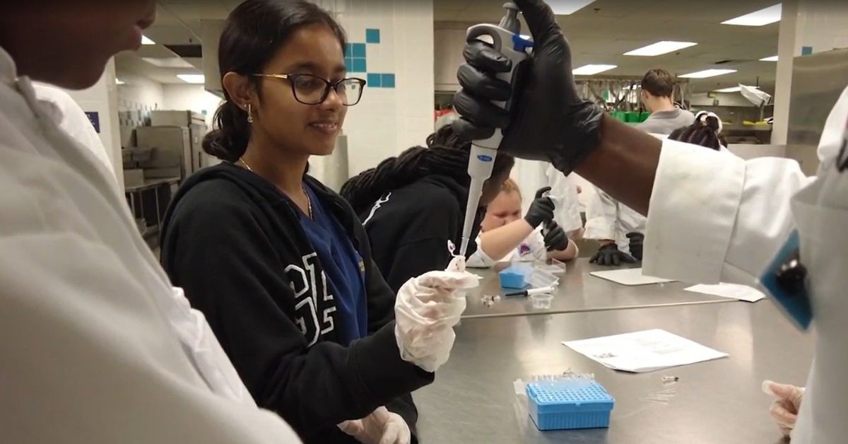 CBS 12 SouthTech Academy teacher planting seeds of success for students